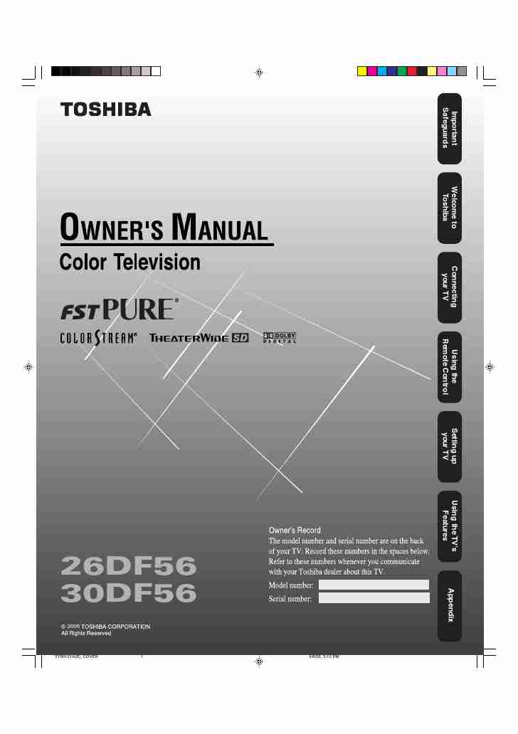 Toshiba CRT Television 26DF56-page_pdf